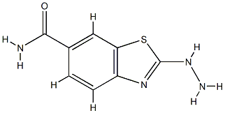 6-Benzothiazolecarboxamide,2-hydrazino-(9CI) CAS#: 80945-71-7