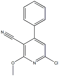 6-Chloro-2-Methoxy-4-phenylnicotinonitrile CAS#: 82420-66-4