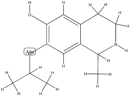 6-Isoquinolinol,1,2,3,4-tetrahydro-1-methyl-7-(1-methylethoxy)-(9CI) CAS#: 807262-63-1