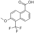 6-METHOXY-5-(TRIFLUOROMETHYL)-1-NAPHTHOIC ACID CAS#: 84532-72-9
