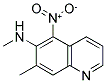 6-METHYLAMINO-7-METHYL-5-NITROQUINOLINE CAS#: 83407-41-4