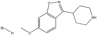 6-Methoxy-3-(4-piperidinyl)-1,2-benzisoxazole Hydrobromide CAS#: 84163-17-7
