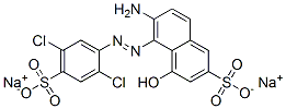 6-amino-5-[(2,5-dichloro-4-sulphophenyl)azo]-4-hydroxynaphthalene-2-sulphonic acid, sodium salt CAS#: 85536-97-6