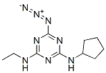 6-azido-N-cyclopentyl-N'-ethyl-1,3,5-triazine-2,4-diamine CAS#: 84712-74-3