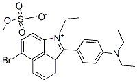 6-bromo-2-[4-(diethylamino)phenyl]-1-ethylbenz[cd]indolium methyl sulphate CAS#: 83968-79-0