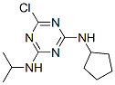 6-chloro-N-cyclopentyl-N'-isopropyl-1,3,5-triazine-2,4-diamine CAS#: 84712-76-5