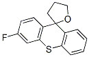 6'-fluoro-4,5-dihydrospiro[furan-2(3H),9'-[9H]thioxanthene] CAS#: 85721-10-4