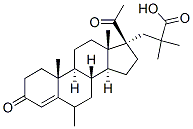 6-methylprogesteron-17-pivalate CAS#: 86098-91-1