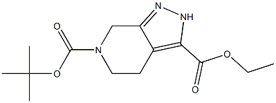 6-tert-butyl 3-ethyl 4,5-dihydro-2H-pyrazolo[3,4-c]pyridine-3,6(7H)-dicarboxylate CAS#: 821785-75-5