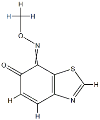 6,7-Benzothiazoledione,7-(O-methyloxime)(9CI) CAS#: 80473-64-9