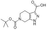 6H-Pyrazolo[3,4-c]pyridine-3,6-dicarboxylic acid, 1,4,5,7-tetrahydro-, 6-(1,1-dimethylethyl) ester CAS#: 821785-76-6
