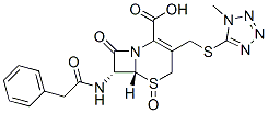 [6R-(6alpha,7beta)]-3-[[(1-methyl-1H-tetrazol-5-yl)thio]methyl]-8-oxo-7-(phenylacetamido)-5-thia-1-azabicyclo[4.2.0]oct-2-ene-2-carboxylic acid 5-oxide CAS#: 81589-25-5