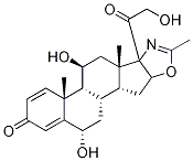 (6a,11,16)-Trihydroxy-2'-methyl-5'H-pregna-1,4-dieno[17,16-d]oxazole-3,20-dione CAS#: 87539-45-5