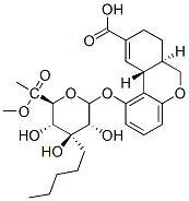 (6aR,10aR)-9-Carboxy-6a,7,8,10a-tetrahydro-6,6-dimethyl-3-pentyl-6H-dibenzo[b,d]pyran-1-yl-D-Glucopyranosiduronic Acid CAS#: 84376-63-6