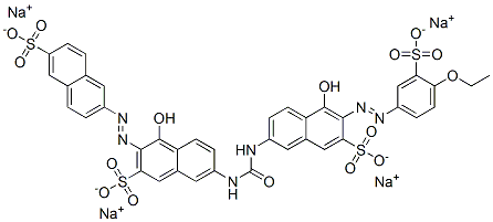 7-[[[[6-[(4-ethoxy-3-sulphophenyl)azo]-5-hydroxy-7-sulpho-2-naphthyl]amino]carbonyl]amino]-4-hydroxy-3-[(6-sulpho-2-naphthyl)azo]naphthalene-2-sulphonic acid, sodium salt CAS#: 83763-85-3