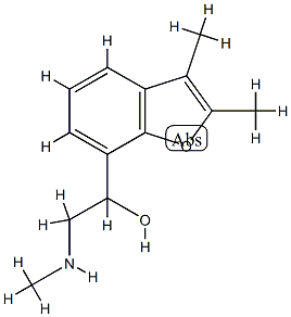 7-Benzofuranmethanol,2,3-dimethyl-alpha-[(methylamino)methyl]-(8CI) CAS#: 801991-64-0