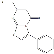 7-CHLOROMETHYL-3-PHENYL-THIAZOLO[3,2-A]PYRIMIDIN-5-ONE CAS#: 85811-56-9