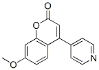 7-Methoxy-4-(4-pyridyl)coumarin CAS#: 841-97-4