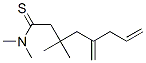 7-Octenethioamide,  N,N,3,3-tetramethyl-5-methylene- CAS#: 83057-48-1