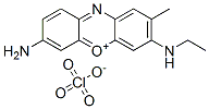 7-amino-3-(ethylamino)-2-methylphenoxazin-5-ium perchlorate CAS#: 84145-83-5