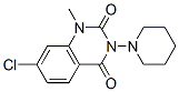 7-chloro-1-methyl-3-(1-piperidyl)quinazoline-2,4-dione CAS#: 87296-69-3