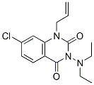 7-chloro-3-diethylamino-1-prop-2-enyl-quinazoline-2,4-dione CAS#: 87296-66-0