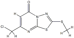 7-(chloromethyl)-2-(methylthio)-5H-[1,3,4]thiadiazolo[3,2-a]pyrimidin-5-one(SALTDATA: FREE) CAS#: 87572-21-2