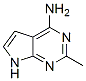 7H-Pyrrolo[2,3-d]pyrimidine, 4-amino-2-methyl- (7CI) CAS#: 89852-87-9