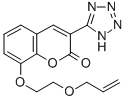 8-(2-(2-Propenyloxy)ethoxy)-3-(1H-tetrazol-5-yl)-2H-1-benzopyran-2-one CAS#: 80916-88-7