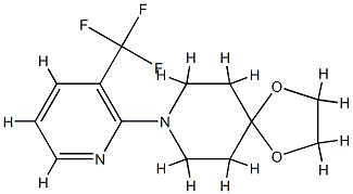 8-(3-(trifluoroMethyl)pyridin-2-yl)-1,4-dioxa-8-azaspiro[4.5]decane CAS#: 801306-54-7