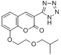8-(5-Methyl-3-oxahexyloxy)-3-(1H-tetrazol-5-yl)coumarin CAS#: 80916-85-4