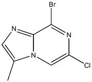 8-BroMo-6-chloro-3-MethyliMidazo[1,2-a]pyrazine CAS#: 84066-11-5