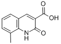 8-METHYL-2-OXO-1,2-DIHYDRO-QUINOLINE-3-CARBOXYLIC ACID CAS#: 81963-07-7