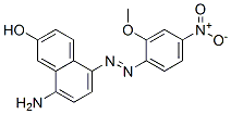 8-amino-5-[(2-methoxy-4-nitrophenyl)azo]-2-naphthol CAS#: 85030-46-2