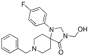 8-benzyl-1-(4-fluorophenyl)-3-(hydroxymethyl)-1,3,8-triazaspiro[4,5]decan-4-one CAS#: 85098-63-1