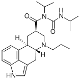 (8-beta)-N-(1-Methylethyl)-N-(((1-methylethyl)amino)carbonyl)-6-propyl ergoline-8-carboxamide CAS#: 81409-76-9