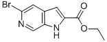 ethyl 5-bromo-1H-pyrrolo[2,3-c]pyridine-2-carboxylate CAS#: 800401-70-1