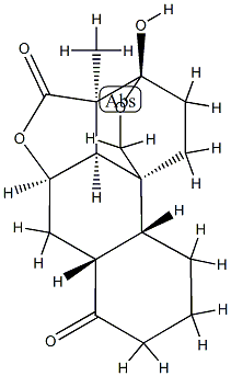 (3S)-3,3a,5aβ,6,6aα,8,9,10,10aα,10cβ-Decahydro-3α-hydroxy-3aβ-methyl-7H-3,10bβ-ethano-1H,4H-benzo[h]furo[4,3,2-de]-2-benzopyran-4,7-dione CAS#: 80483-54-1