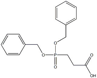 3-[BIS(PHENYLMETHOXY)PHOSPHINYL]-PROPANOIC ACID CAS#: 805243-04-3