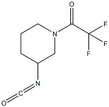 3-ISOCYANATO-1-(TRIFLUOROACETYL)PIPERIDINE CAS#: 808764-41-2