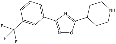 4-{3-[3-(TRIFLUOROMETHYL)PHENYL]-1,2,4-OXADIAZOL-5-YL}PIPERIDINE CAS#: 808764-45-6