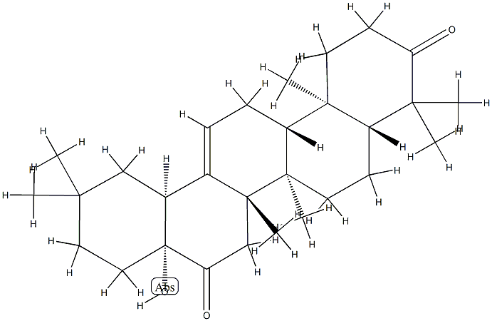 17-Hydroxy-28-nor-5α-oleana-12-ene-3,16-dione CAS#: 81426-90-6