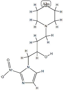 α-[(2-Nitro-1H-imidazol-1-yl)methyl]-4-morpholine-1-propanol CAS#: 82204-64-6