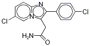 6-Chloro-2-(4-chlorophenyl)imidazo[1,2-α]pyridine-3-acetamide CAS#: 82626-73-1