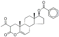 (17β)-2-(Acetyl-13C2)-17-(benzoyloxy)-4-oxaandrost-5-en-3-one CAS#: 82938-00-9