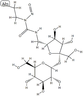 6-[[[(2-Chloroethyl)nitrosoamino]carbonyl]amino]-6-deoxy-β-D-fructofuranosyl α-D-glucopyranoside CAS#: 83009-09-0