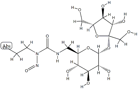 β-D-Fructofuranosyl 6-[[[(2-chloroethyl)nitrosoamino]carbonyl]amino]-6-deoxy-α-D-glucopyranoside CAS#: 83009-11-4