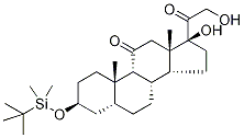 (3α,5β)-3-[[(1,1-DiMethylethyl)diMethylsilyl]oxy]-17,21-dihydroxy-pregnane-11,20-dione CAS#: 83274-73-1