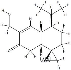 (1R)-2,3,4,4aα,8,8aβ-Hexahydro-6-hydroxymethyl-4α-isopropylspiro[naphthalene-1(7H),2'-oxiran]-7-one CAS#: 83474-53-7