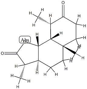 (3S)-3aβ,5,5a,6,7,9,9aα,9bα-Octahydro-3β,5aα,9β-trimethylnaphtho[1,2-b]furan-2,8(3H,4H)-dione CAS#: 84652-34-6